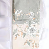 Light Grey Mix Style Fitted Bed Sheet with Pillowcases