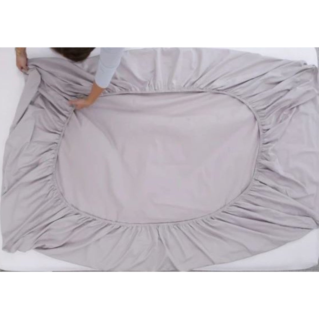 Sparrow Fitted Bed Sheet King Size with Pillow Case