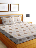 Trio Shade Fitted Bed Sheet King Size with Pillow Sets