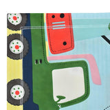 Green Truck Cotton Bed Sheet Design with Pillowcases